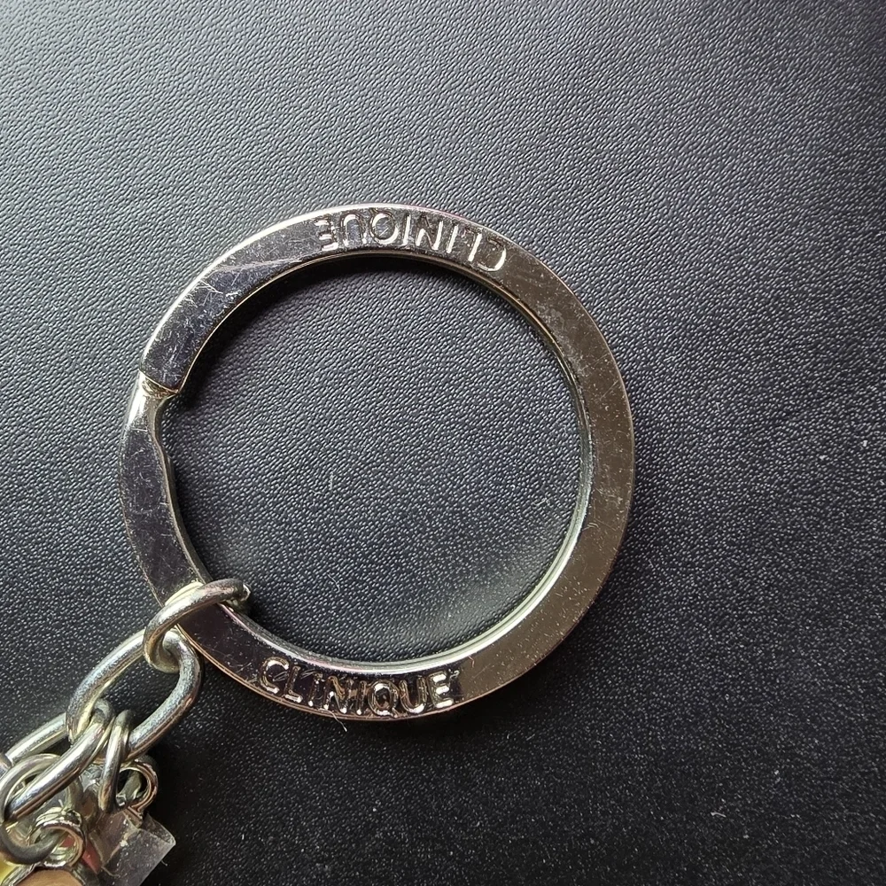 2/$20 Clinique BCRF Pink‎ Keychain (EUC)